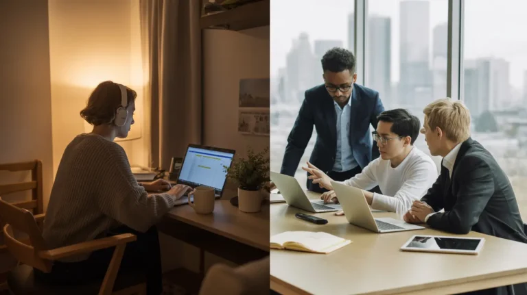 Το δίλημμα μεταξύ remote και on-site εργασίας